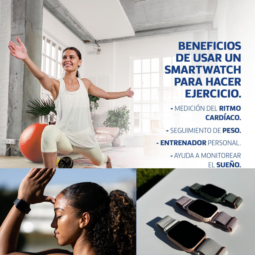 Pack (Smartwatch Deportivo + Auriculares Bluetooth-GRATIS). El pack que más se vende este mes en España!