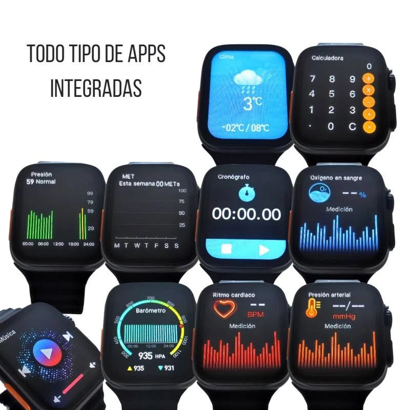 Pack (Smartwatch Deportivo + Auriculares Bluetooth-GRATIS). El pack que más se vende este mes en España!